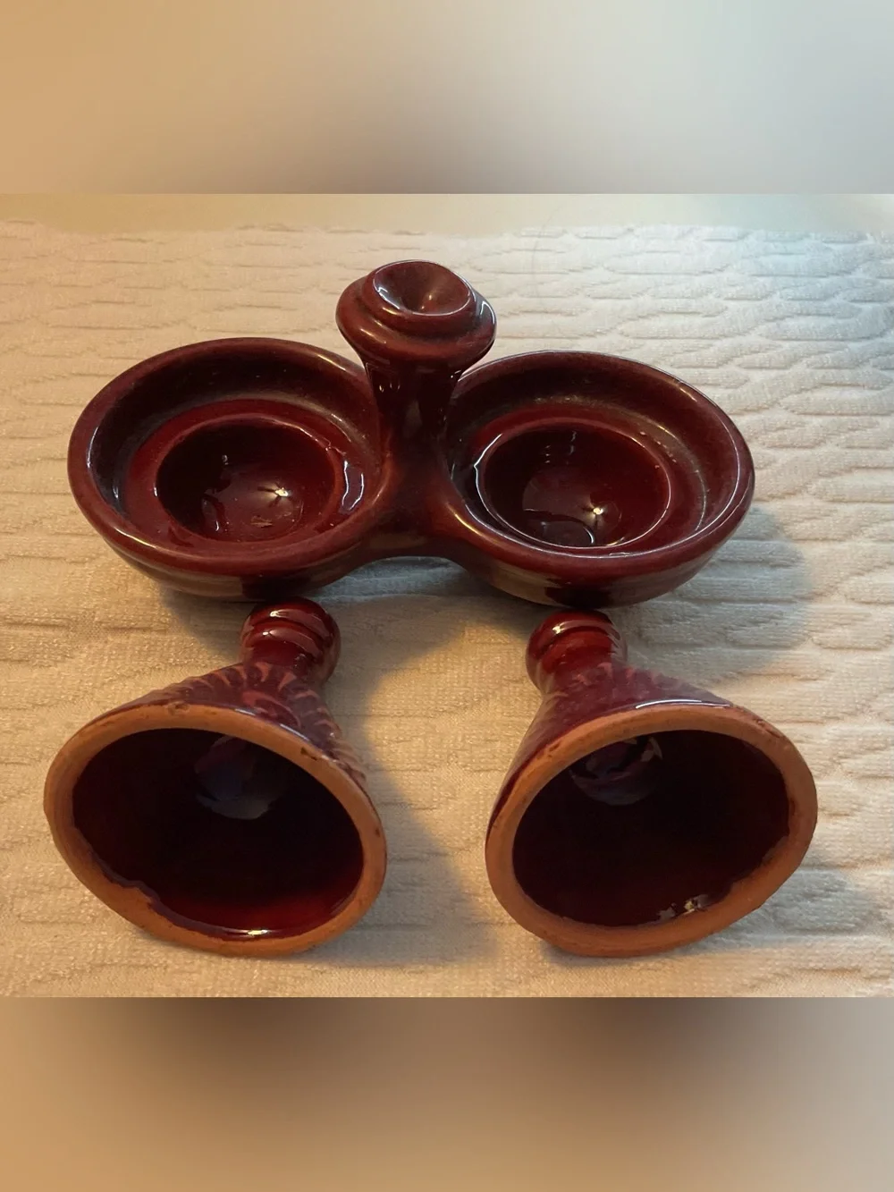 Moroccan Spice Holder Mini Tagine Ceramic Salt And Pepper Shakers Container Set